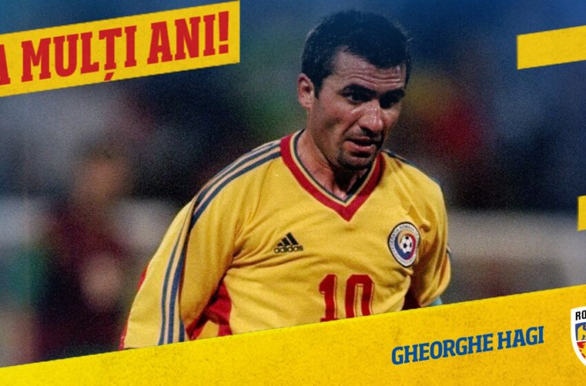  La mulți ani, Gheorghe Hagi! „Regele” împlinește astăzi 58 de ani. 