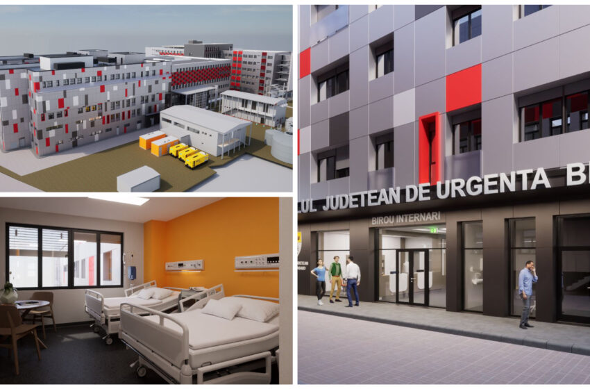  S-a semnat! Noul pavilion al Spitalul Județean de Urgență Bistrița va avea 4 etaje, va găzdui 10 secții și compartimente, în care pacienții vor beneficia de cele mai bune servicii medicale