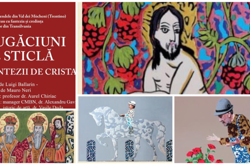  Vernisajul expoziţiei ,,Rugăciuni pe sticlă/Fantezii de cristal” ale pictorului veneţian Luigi Ballarin, la Complexul Muzeal Bistrița-Năsăud