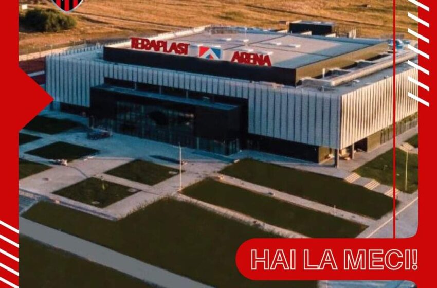  Complexul Sportiv Polivalent din Unirea va purta numele TeraPlast Arena!