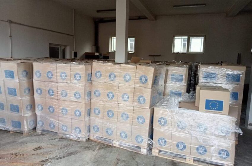  ANUNȚ: Din data de 28 martie, Primăria Rodna va distribui ajutoarele alimentare primite de la UE