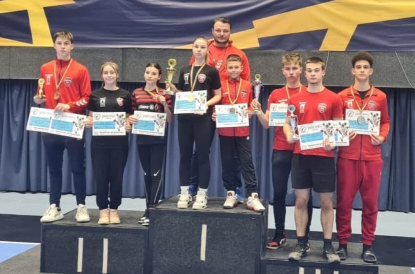  Medalii pentru sportivii Gloriei, la Campionatul Național Școlar de Taekwondo WT