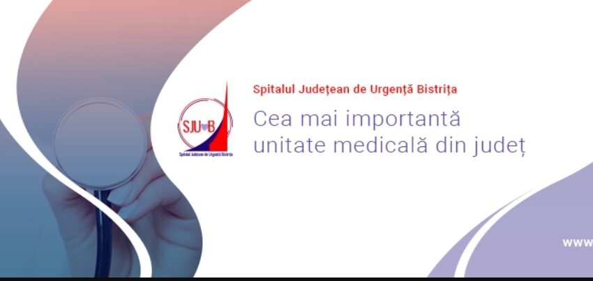  Se fac angajări la Spitalul Județean de Urgență Bistrița