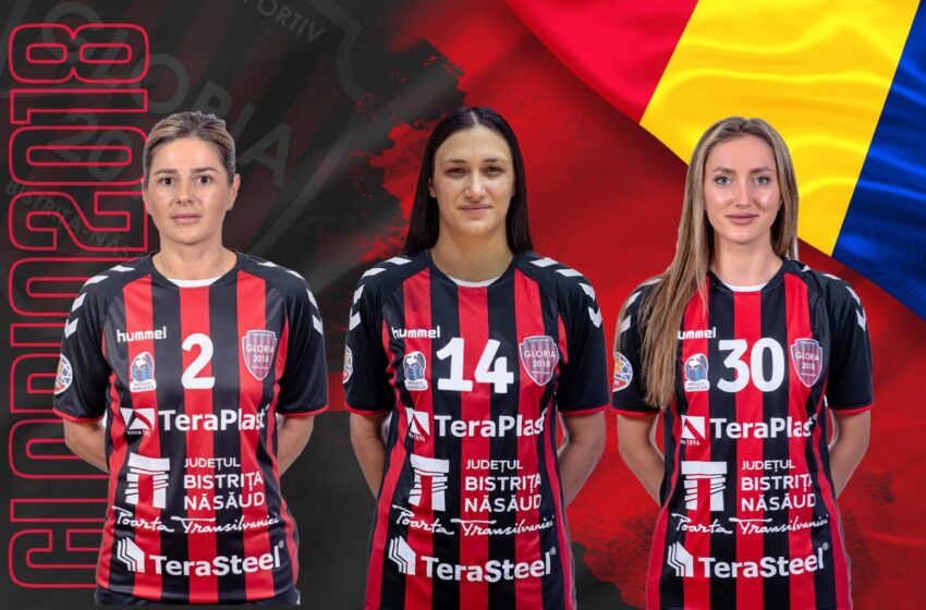  HANDBAL. Trei jucătoare ale Clubului Sportiv Gloria 2018 Bistrița-Năsăud au fost convocate la lotul național de senioare al României