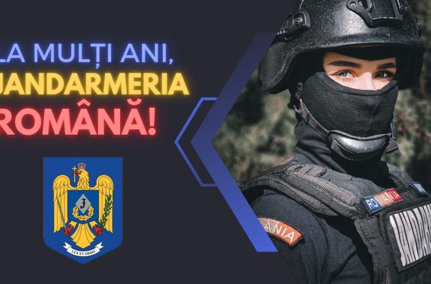  La mulți ani, Jandarmeria Română: 173 de ani în slujba oamenilor