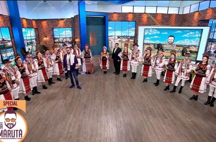  Ansamblul Someşul Beclean şi primarul Nicolae Moldovan, la Măruță la Pro TV