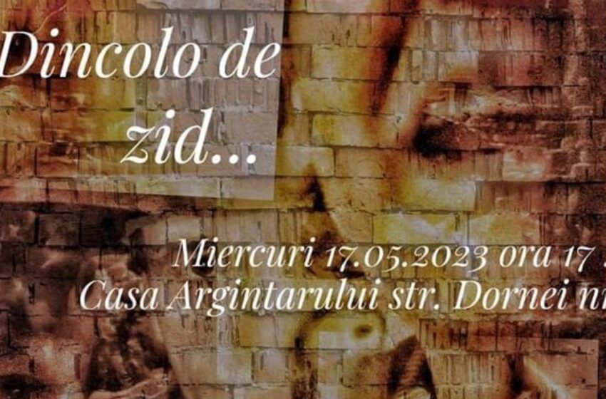  Miercuri, 17 mai: Vernisajul expoziției de fotografie ,,Dincolo de zid…” a bistrițeanului Sorin Țăran, la Casa Argintarului