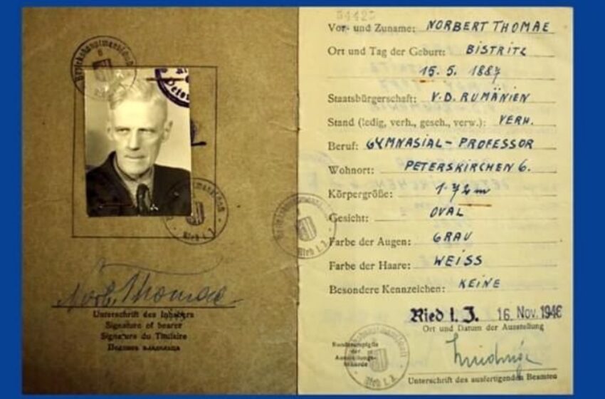  Expoziția ,,Jurnalul unui pictor”, la Complexul Muzeal Bistrița-Năsăud. Viaţa şi frământările artistului Norbert Thomae