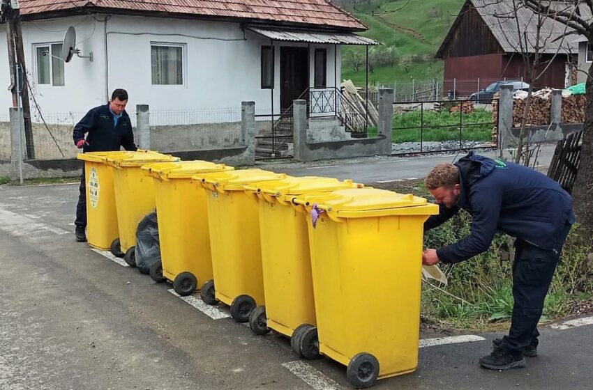  Miercuri, 17 mai, în Bistrița și în localitățile componente, se colectează pubela galbenă pentru deșeurile reciclabile din plastic – metal