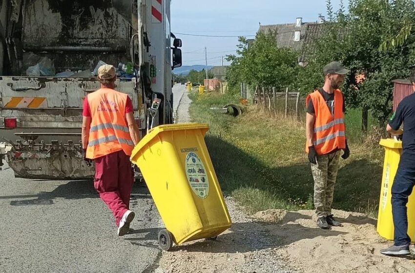  Miercuri, 21 iunie se colectează pubela galbenă pentru deșeurile reciclabile din plastic / metal din Bistrița și localitățile componente