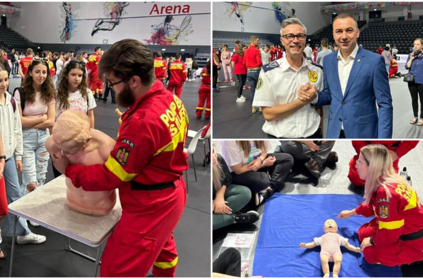  Maratonul Resuscitării, unic în România! Cursul de prim ajutor, obligatoriu în școli prin intermediul unui nou amendament