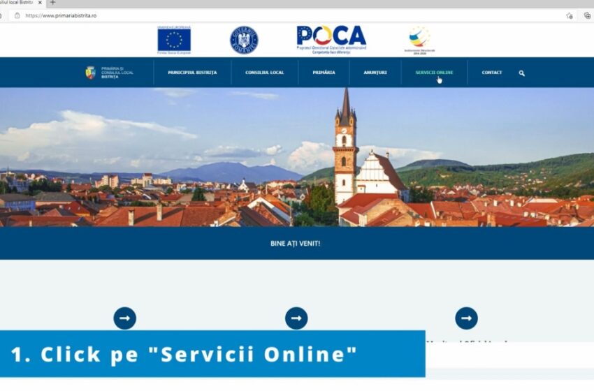 TUTORIAL Primăria Bistrița – Formularul de colectare și epurare 
