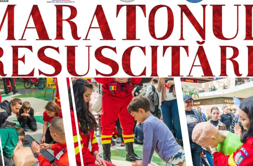  Salvează o viață! Maratonul Resuscitării, ediția I are loc în 11 iunie la TeraPlast Arena