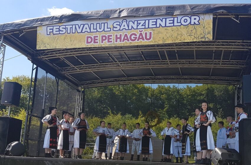  O nouă ediție a Festivalului Sânzâienelor de pe Hagău !