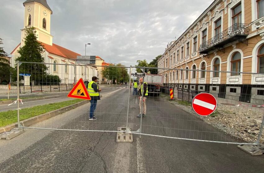  Se închide o porțiune din strada Gării, zona dintre sensul de la Poliție și intersecția cu Bulevardul Independenței