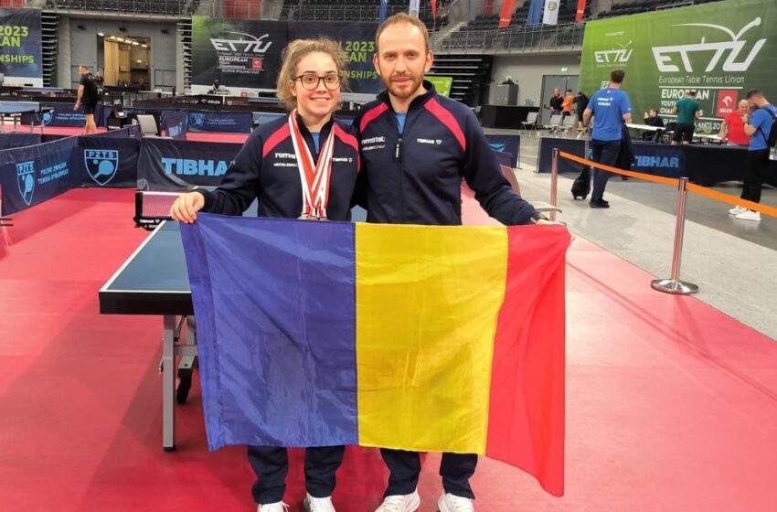  TENIS DE MASĂ: Ioana Sîngeorzan este vicecampioana europeană!
