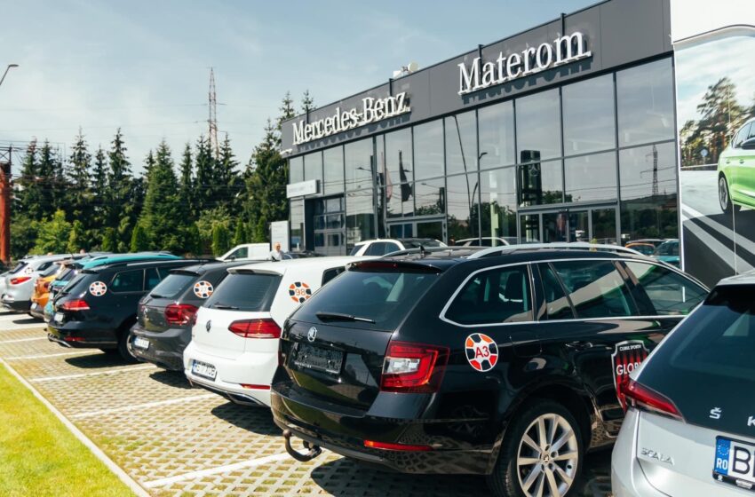  Mașini pentru handbaliste și antrenori ai CS Gloria 2018 Bistrița-Năsăud, în urma unui parteneriat Materom – ŠKODA Bistrița