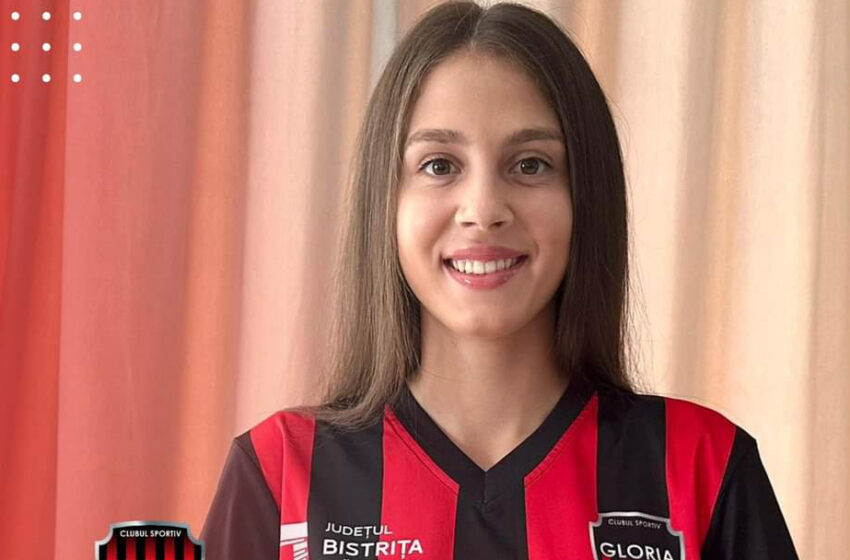  Clara Roșu, talentata jucătoare de lot național (U19)  se alătură echipei de fotbal feminin a CS Gloria 2018 Bistrița-Năsăud!
