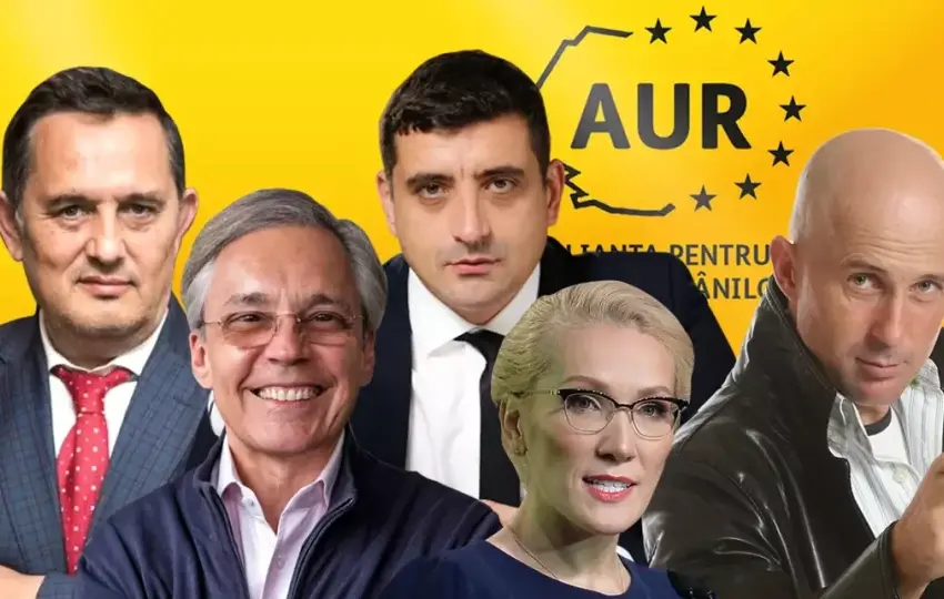 AUR lansează lista de candidaţi la alegerile europarlamentare din 2024