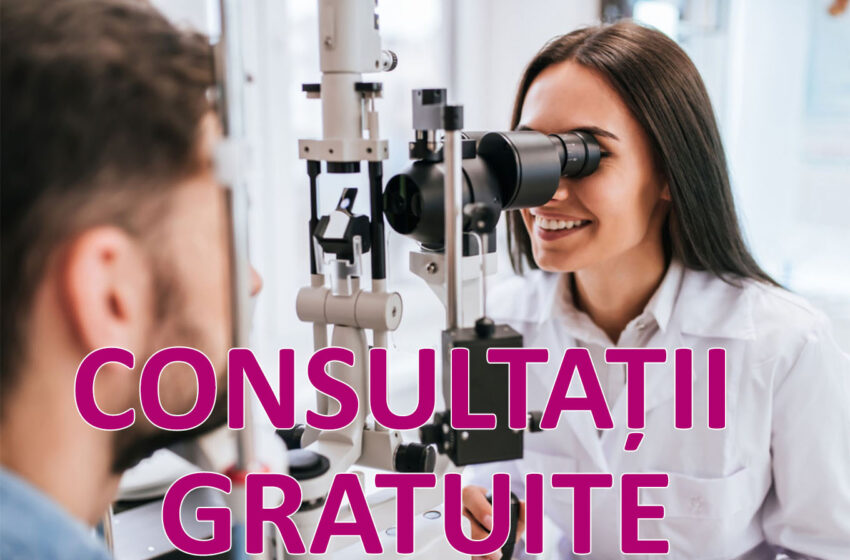  Consultații oftalmologice gratuite la Primăria Rodna