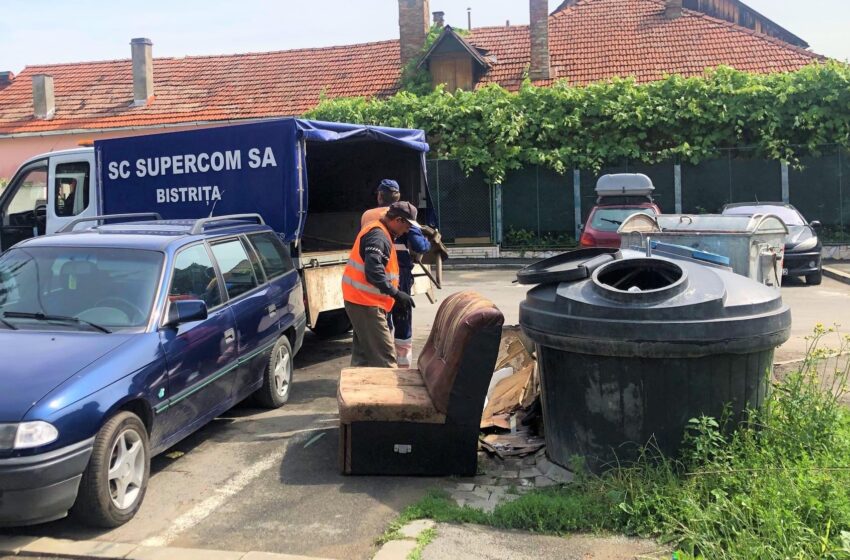  Campania GRATUITĂ de colectare a deșeurilor voluminoase organizată de A.D.I. Deșeuri Bistrița-Năsăud și Supercom SA, programată în perioada 28 august – 08 septembrie 2023