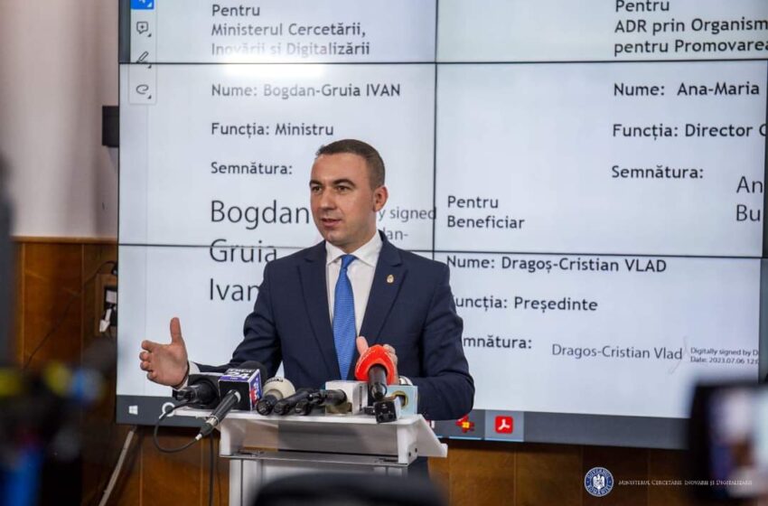  Ministrul Bogdan Ivan: 524 milioane euro pentru transformarea digitală a administrației publice!