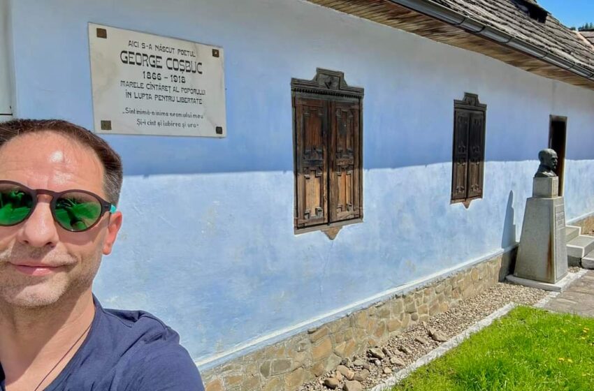  Dan Negru a fost în vizită prin comuna Coșbuc