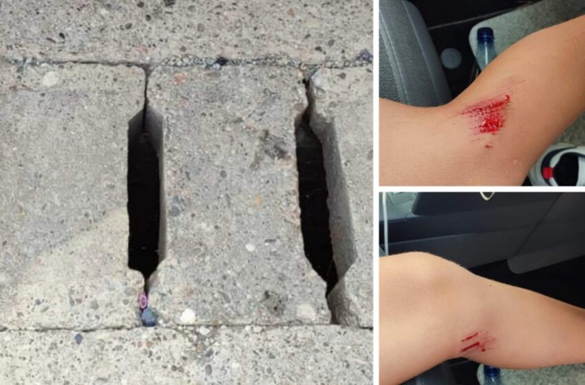  Atenție la rigolele de scurgere! Copiii se pot accidenta!
