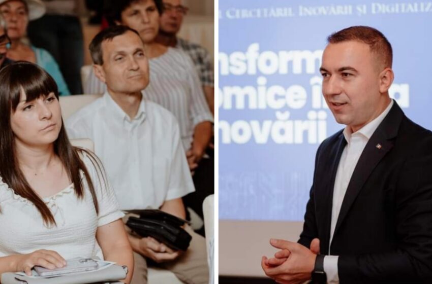  Ministrul Bogdan Ivan s-a întâlnit cu antreprenorii bistrițeni. FOTO