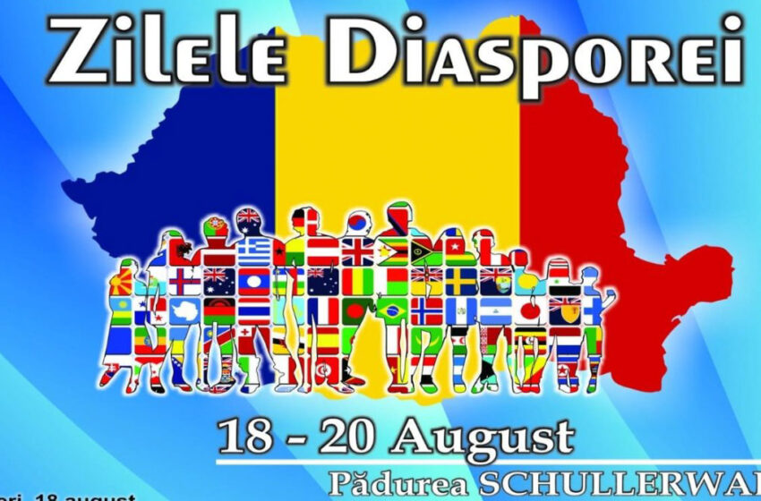  Prima ediție a Zilelor Diasporei, în Schullerwald,18-20 august