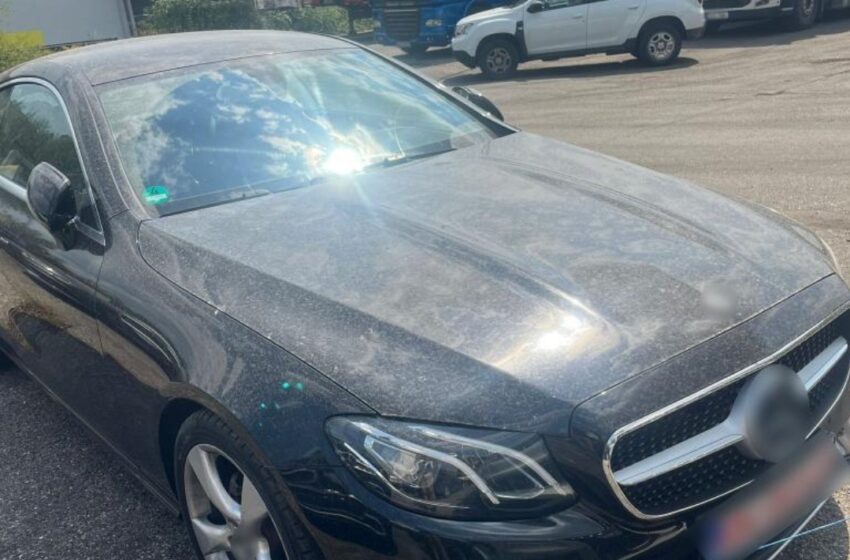  Mașină de 35.000 euro, furată din Germania, găsită la un bărbat din Sângeorz-Băi