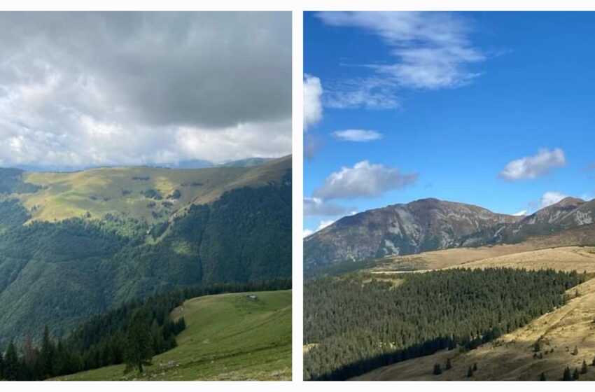  Toamnă superbă pe crestele munților de la Rodna. FOTO