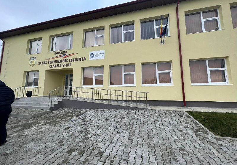  Bani în plus pentru școlile din comuna Lechința, proiect finanțat prin PNRR
