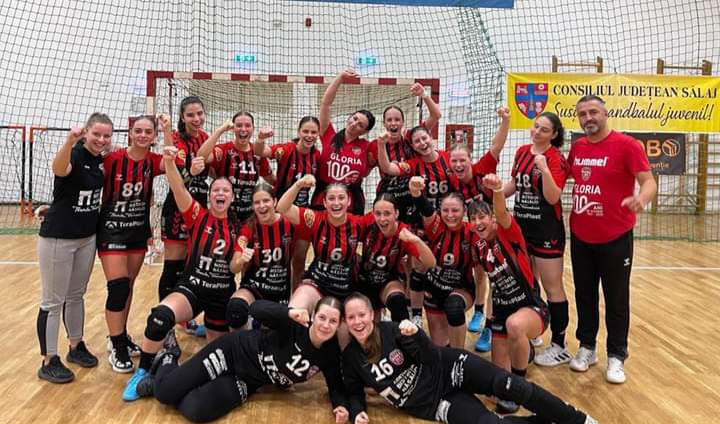  Handbal: Junioarele 2 ale Gloriei 2018 au câștigat la Zalău cu scorul de 31-15