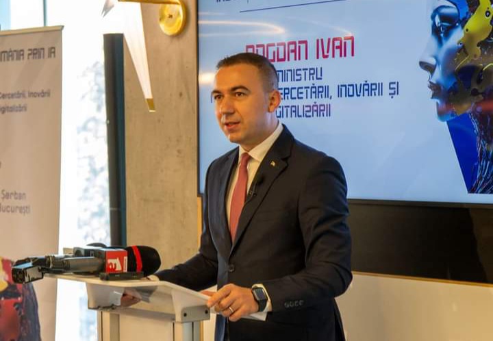  Ministrul Digitalizării Bogdan Ivan, prezent la consultările publice privind Strategia Naționale pentru Inteligența Artificială. FOTO