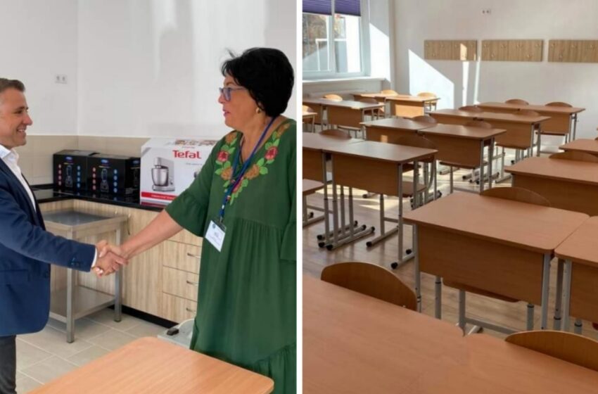  Primarul Ioan Turc în vizită la școlile bistrițene, înaintea începerii noului an școlar. FOTO