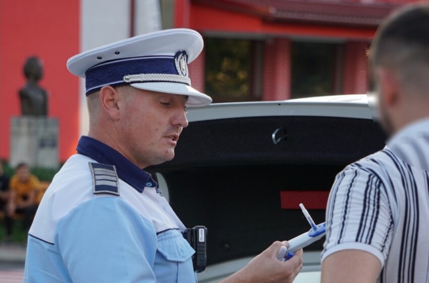  Polițiștii bistrițeni descoperă tot mai mulți șoferi băuți și drogați la volan