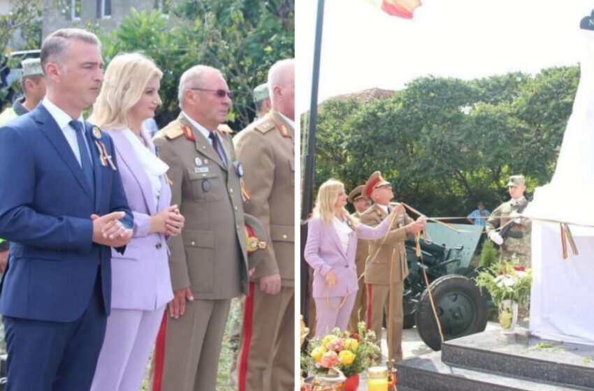  Deputatul Diana Morar a fost prezentă la evenimentul de sfințire al Monumentului Eroilor din Beudiu. FOTO