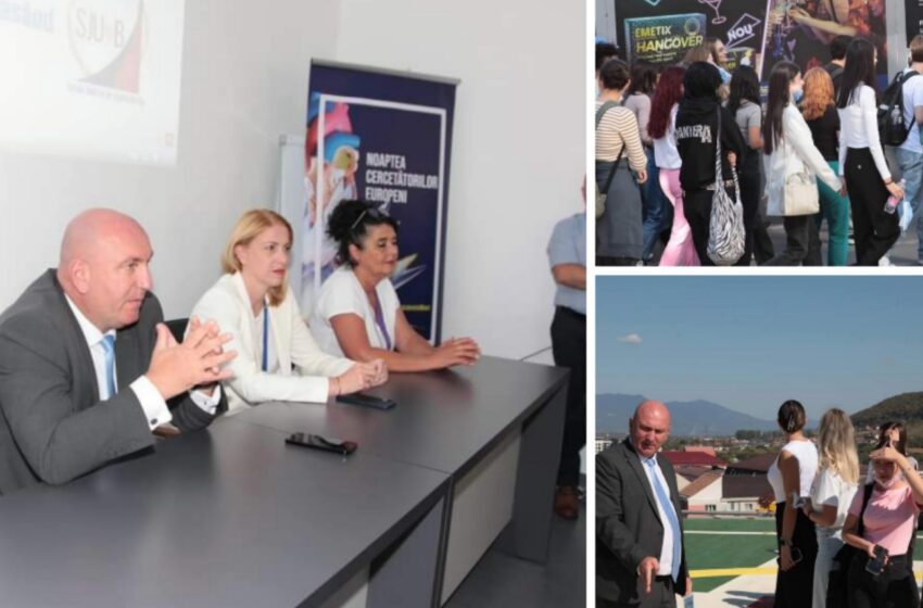  NOAPTEA CERCETĂTORILOR EUROPENI la Spitalul Clinic Județean de Urgență Bistrița. FOTO