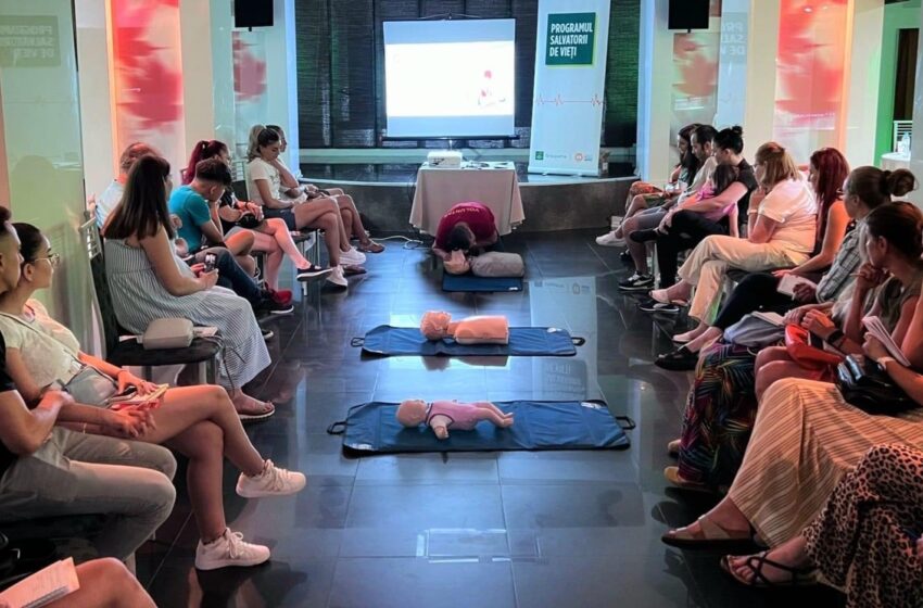 29 septembrie: Participă gratuit la cursul de prim ajutor din cadrul proiectului “Salvatorii de vieți” organizat la Bistrița