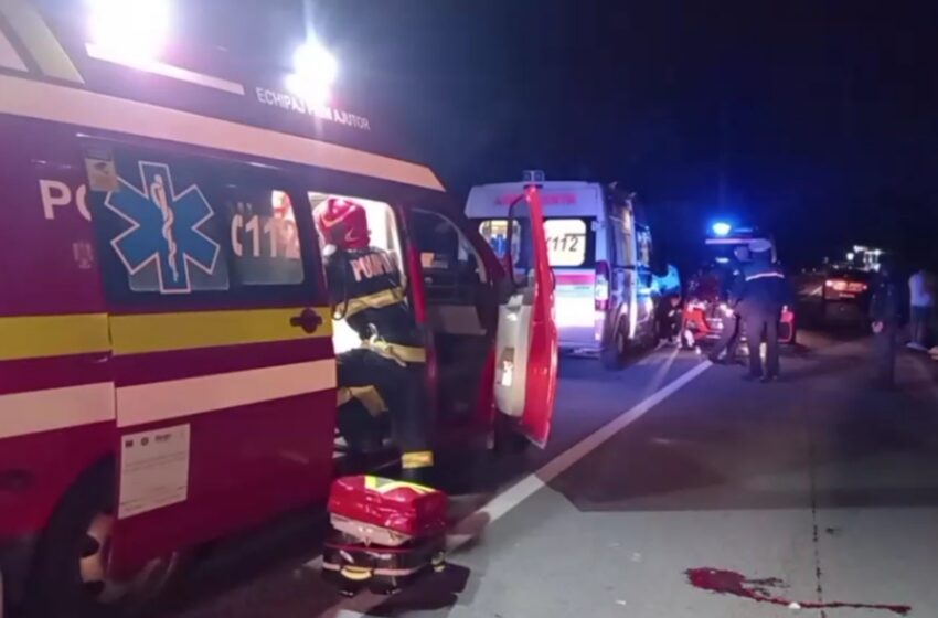  Grav accident azi noapte la Mititei. Un tânăr de 35 de ani din Sângeorz Băi a murit