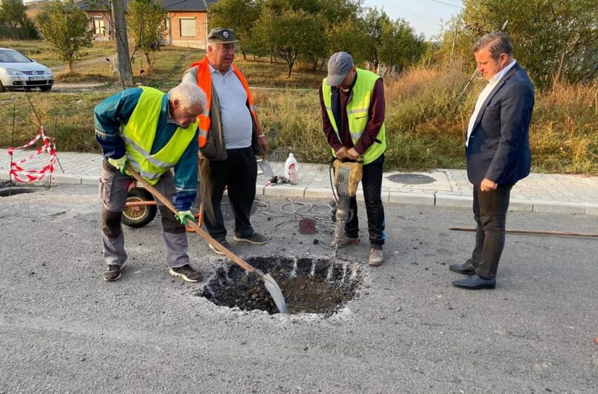  Ioan Turc: Toate lucrările de pe strada Tărpiului vor fi încheiate până la sfârșitul anului. FOTO