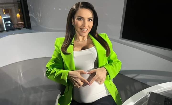  Moderatoarea B1 TV, bistrițeanca Aneta Sîngeorzan, a anunțat că este însărcinată