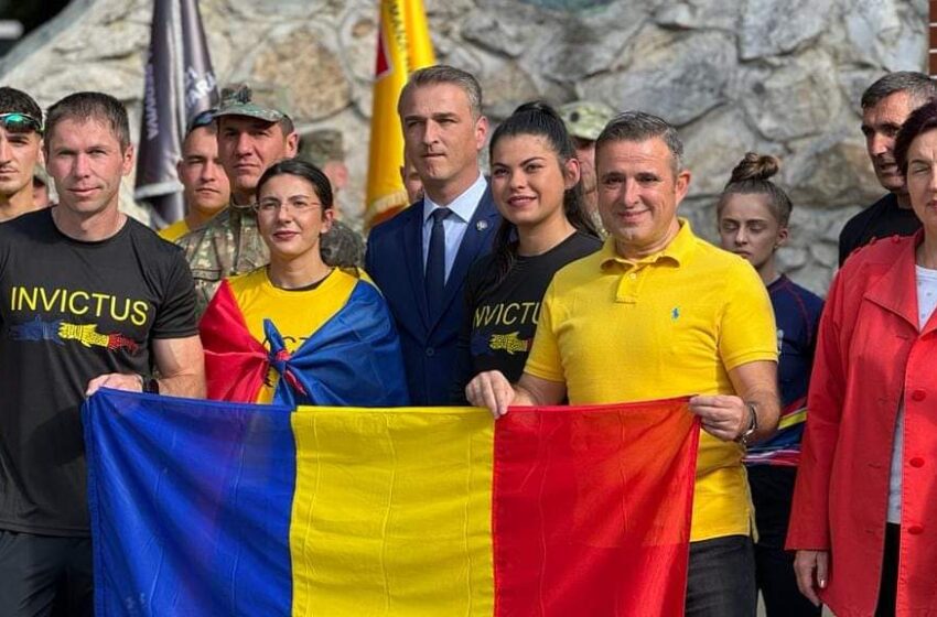  Ștafeta veteranilor INVICTUS a ajuns la Bistrița! FOTO