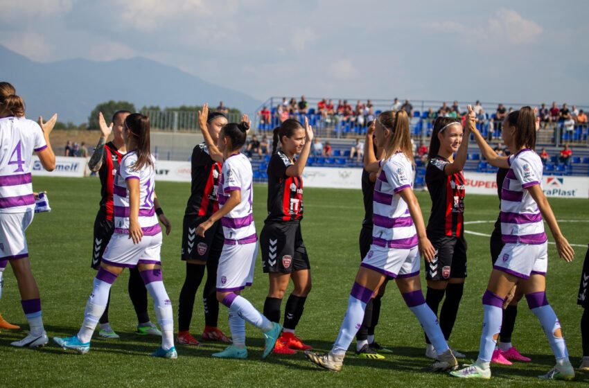  Fotbal feminin: Gloria 2018 la prima înfrângere în Superligă, scor 1-3 pe teren propriu cu Poli Timișoara