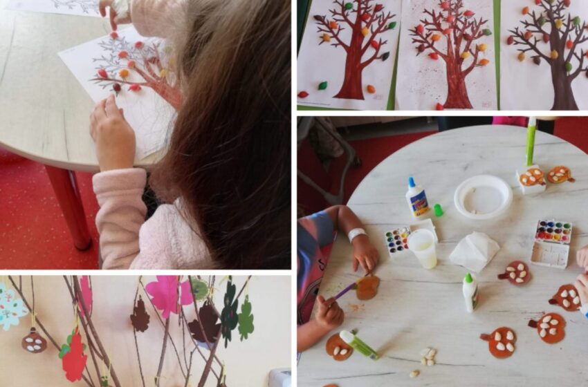  Toamnă colorată la Secția Pediatrie a Spitalului Clinic Județean de Urgență Bistrița. FOTO