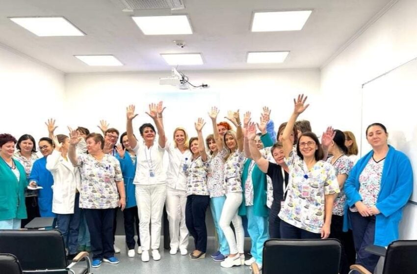  A fost marcată Ziua Spitalelor Curate la Spitalul Clinic Județean de Urgență Bistrița. FOTO