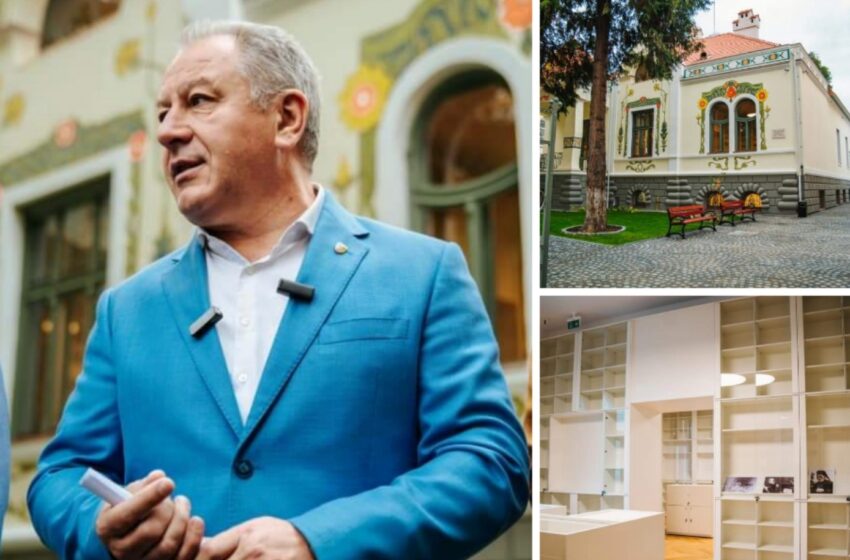  Emil Radu Moldovan: Casa Colecțiilor și a Documentelor de Patrimoniu, de azi o minunăție. FOTO