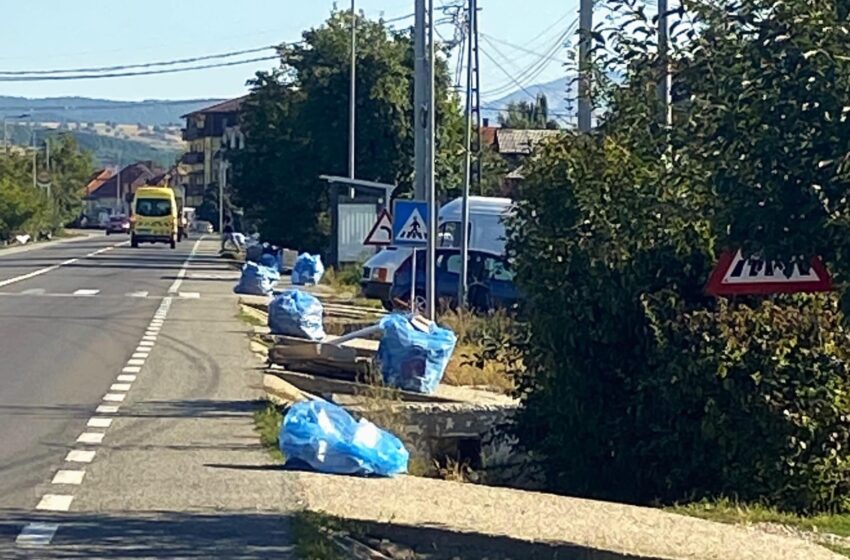  SACUL ALBASTRU pentru deșeurile reciclabile din hârtie / carton se va colecta miercuri, 04 octombrie, în Bistrița și în localitățile componente