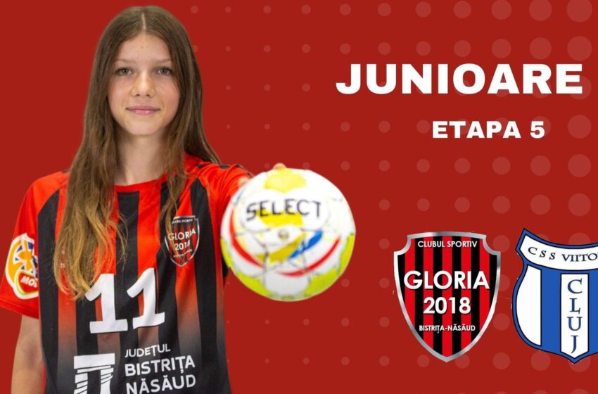  HANDBAL. Junioarele 3 ale CS Gloria 2018 joacă în etapa a 5-a împotriva CSS Viitorul Cluj